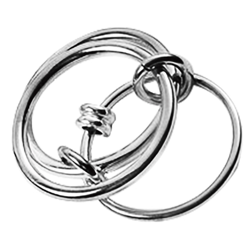 トリプルコネクトリング 3連 連結リング 指輪 レディース アクセサリー