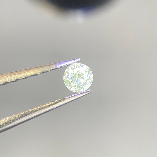 ダイヤモンド ルース 約0.09ct 2.9mm イエロー蛍光有 天然石 京都 
