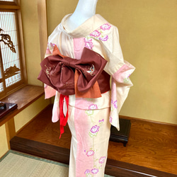 竜宮舞をんな 花魁 西陣織俎板帯『彩雲吉祥檜扇紋帯』 竜宮舞をんな 花魁衣装 俎板帯吹綿入り合わせセット 和装小物
