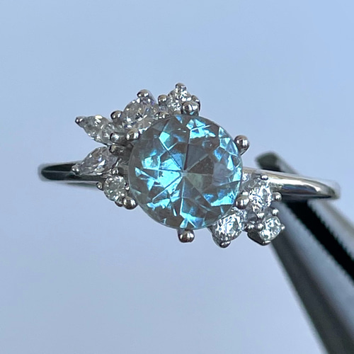国産品 ヴィンテージ サフィレット シルバーリング アシンメトリー アクセサリー