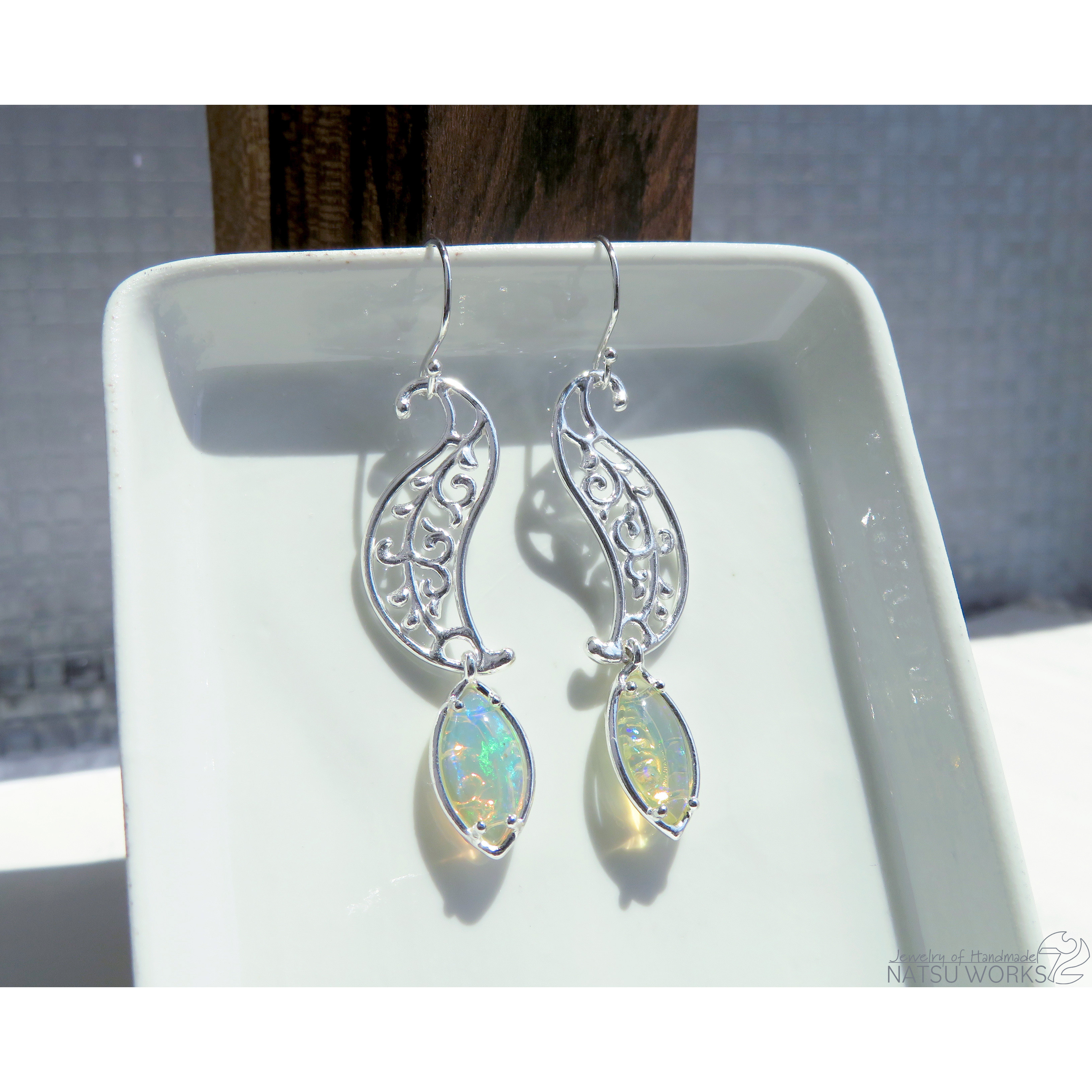 エチオピア オパール ピアス / Ethiopian Opal earring