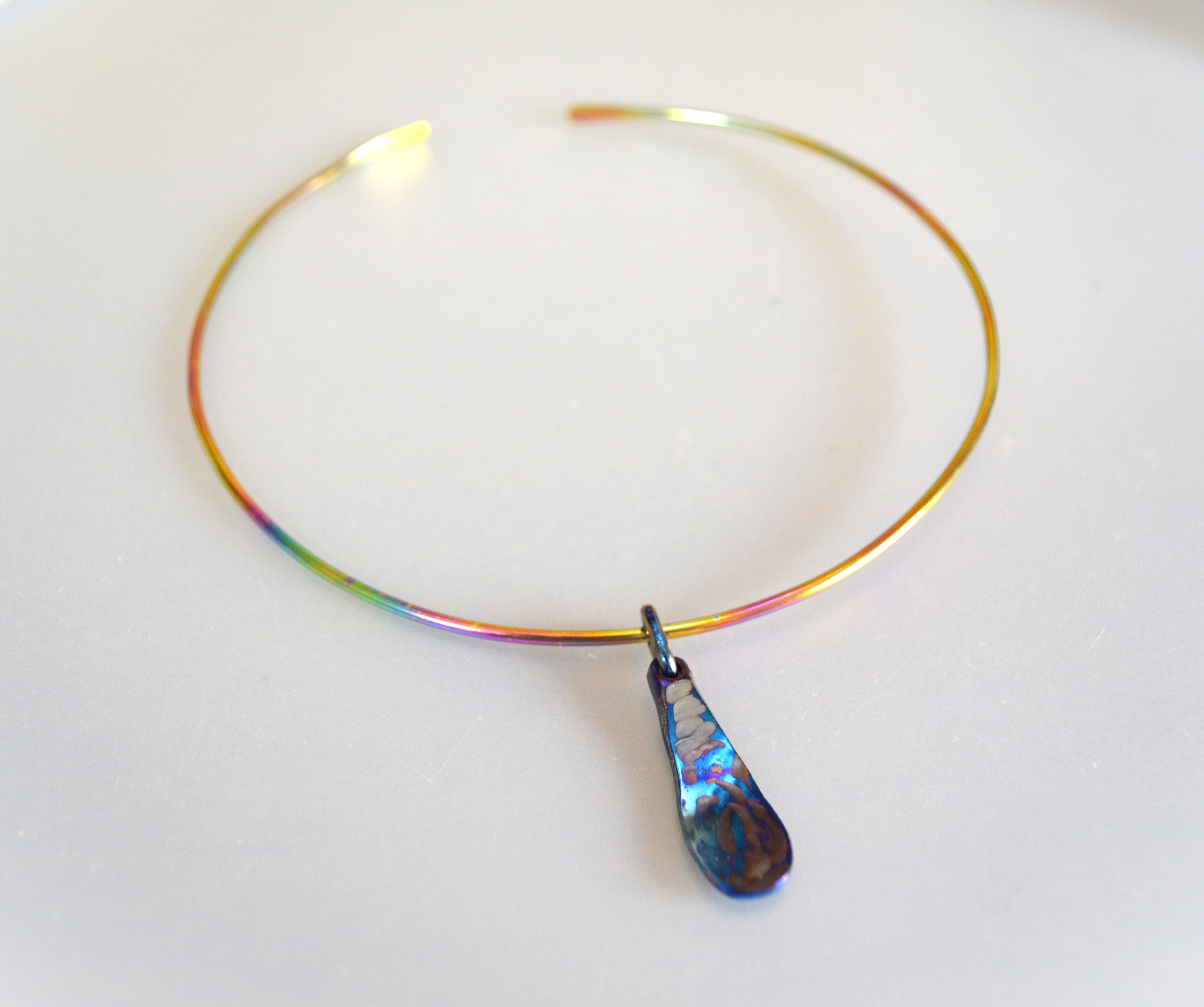 Titanium Choker・チタンチョーカー=zipper・A= 8,345円