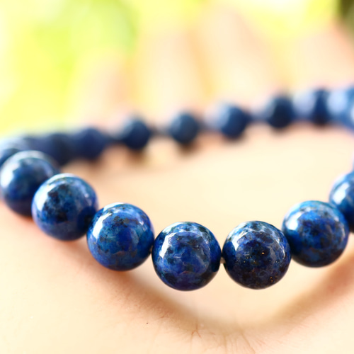 マトリクスラズライト　ブレスレット 希少] マトリクス・ラズライト ブレスレット 6mm #NK169