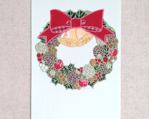 Kintaro　クリスマスカード　リース Kintaro クリスマスカード リース Kintaro様専用 クリスマスカード