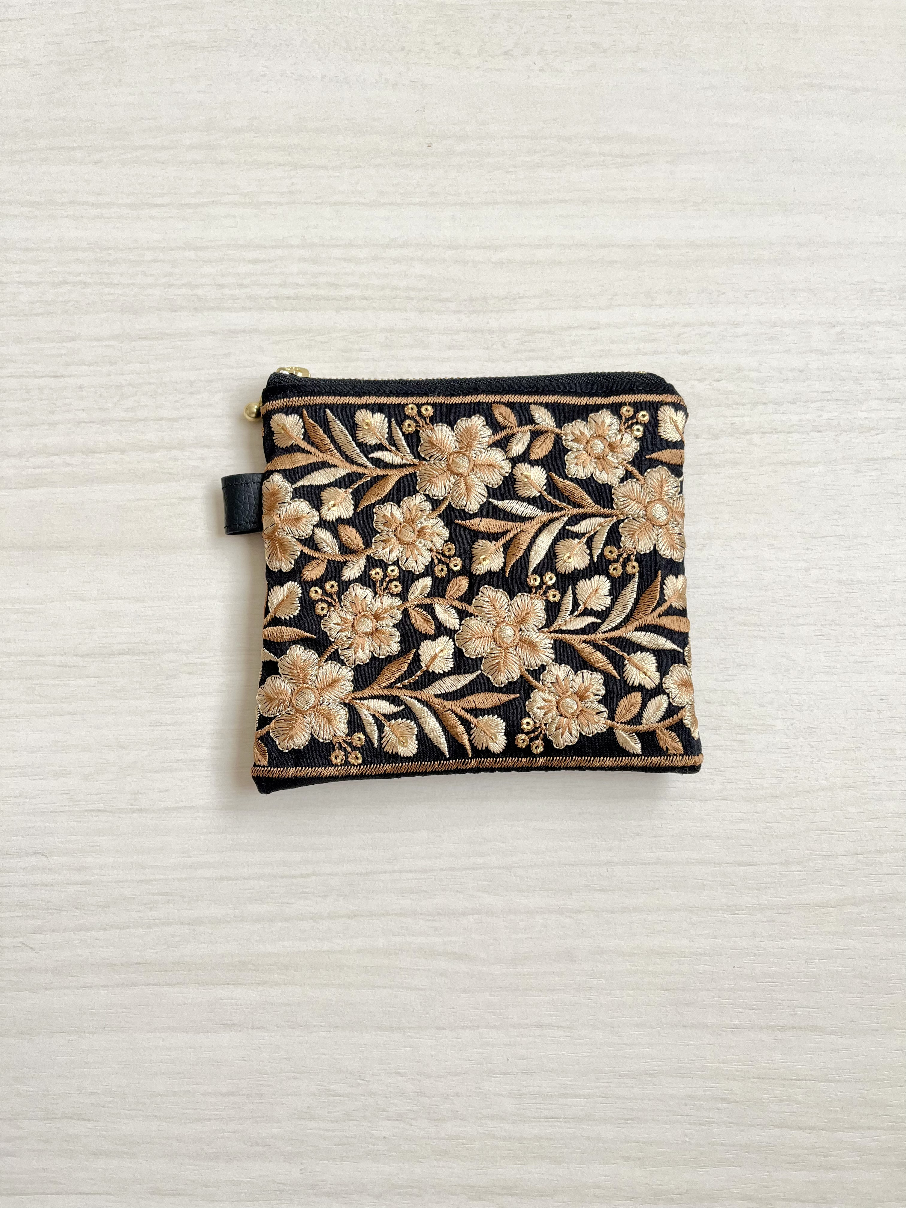インド刺繍リボン・ミニポーチ(S)♡handmade【318】 - メルカリ