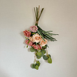 ····· himeです·····ガーベラスワッグ＆レタリング himeです·····ガーベラスワッグ＆レタリング himeです·····ガーベラ