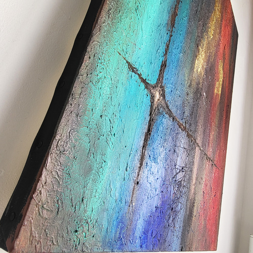 絶対零度 / 抽象画 73×61㎝ F20 インテリア おしゃれ モダン 絶対零度 / 抽象画 73×61㎝ F20 インテリア おしゃれ モダンの