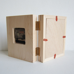 シロクマ君　置き時計・写真立て 4枚目の画像