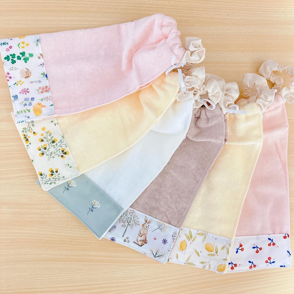 北欧果実 おりこうエプロン お食事エプロン タオルエプロン おりこう