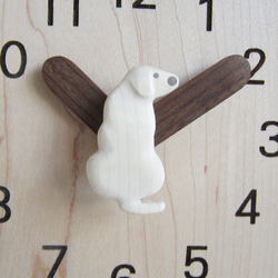 白ラブ　置き時計・写真立て 5枚目の画像