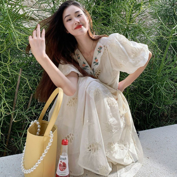 powder パウダー　綿　麻　ロングワンピース　ブラック　秋　大人　上品　素敵 powder パウダー 綿 麻 ロングワンピース ブラック 秋 大人 上品