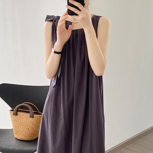 売約済み☆専用　肩リボン ノースリーブ ノバチェック ホースロゴ 売約済み☆専用 肩リボン ノースリーブ ノバチェック ホースロゴ