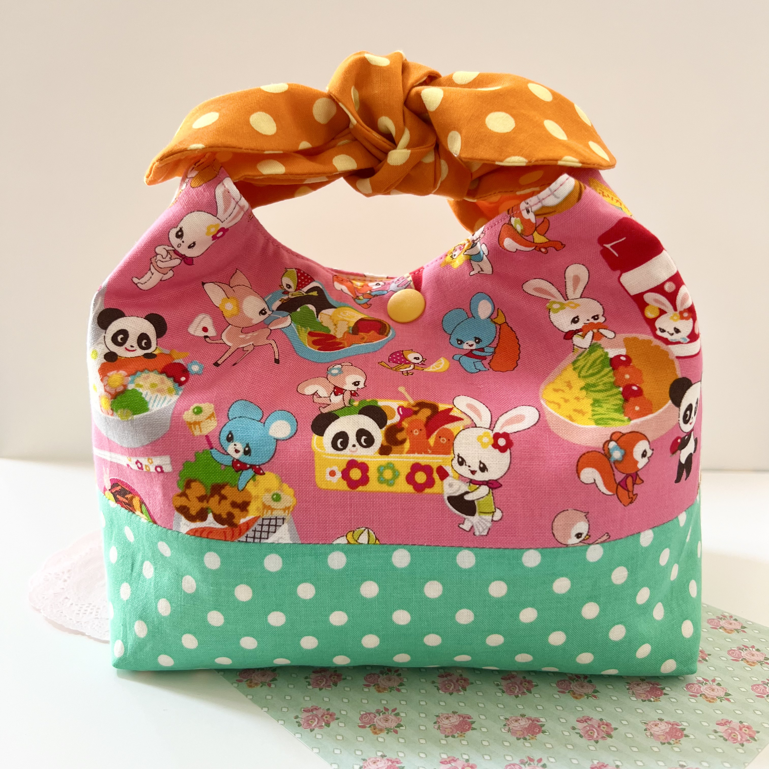 好評 オーダー ミシェル 保冷お弁当袋 ハンドメイド 〈57〉aaa様　リバティ 弁当箱・弁当袋