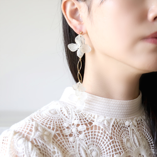 chandelier -curvy- ピアス・イヤリング(#1154・#1155) ピアス 
