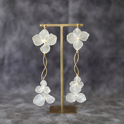 chandelier -curvy- ピアス・イヤリング(#1154・#1155) ピアス 