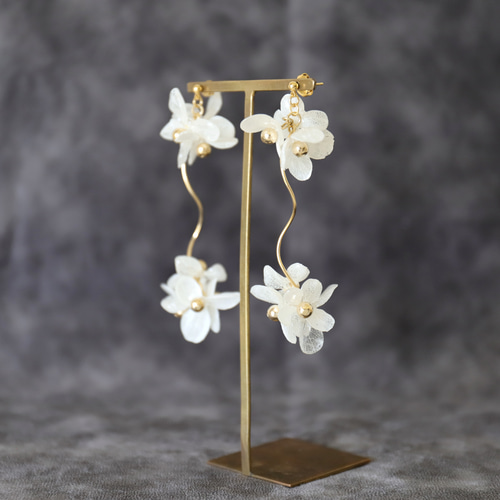 chandelier -spiral- ピアス・イヤリング(#1156・#1157) ピアス 