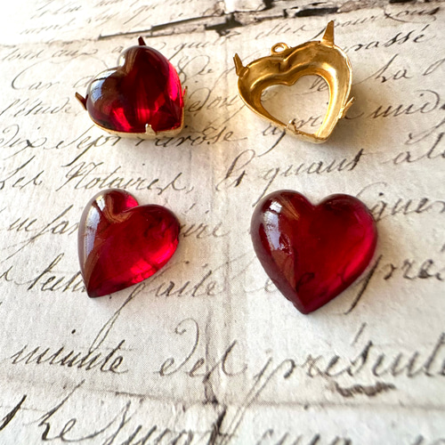 ヴィンテージボタン カボション ガラス ガラスカボション チェコガラス チェコガラスボタン チェコガラスカボション おまとめ 13個 - メルカリ