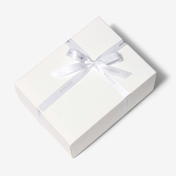 上質な靴下を贈ろう！ 2足組メンズソックスギフト －  INCOLOUR アイボリー＆ブラウン 3枚目の画像