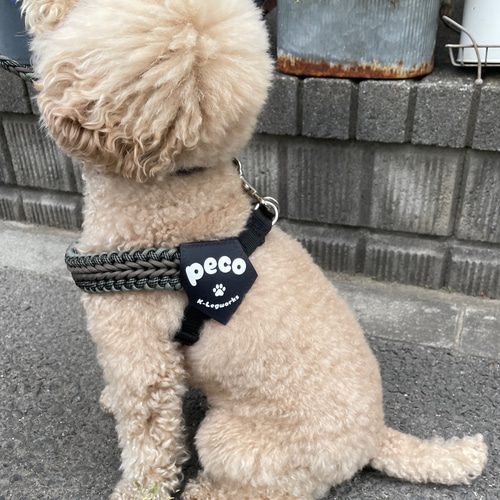 ハーネス ハピネス編み】 抜けにくい 選べるカラー パラコード サイズ