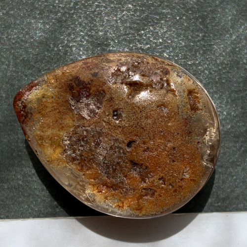 ガーデンクォーツ[255] 32x25mm 82Cts ルース ／天然石