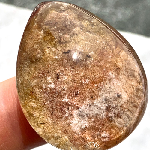 Mページ　天然石 トップクォリティ]ブラックファントムイエロークォーツ