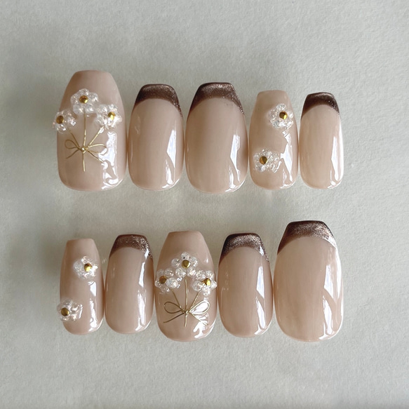 サイズオーダー制】ネイルチップ ネイルチップ（つけ爪） nana ネイル  