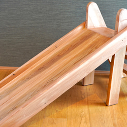 木のぬくもりを感じる、オーダーメイド滑り台 おもちゃ・人形