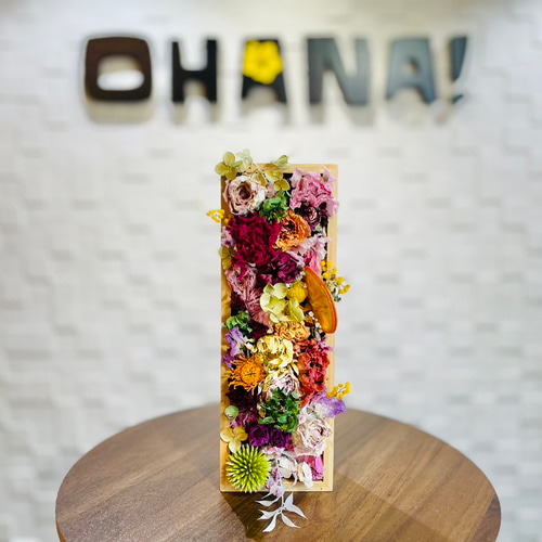 ドライフラワーアレンジメント フラワーbox 一点物 【公式通販】