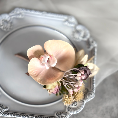 pale pink【ウェディングブーケ 胡蝶蘭ブーケ ピンクブーケ 】 ブーケ