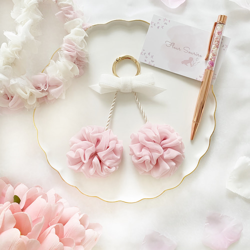 さくらんぼロゼット お名前ロゼット さくらんぼ 名前 ロゼット 木馬