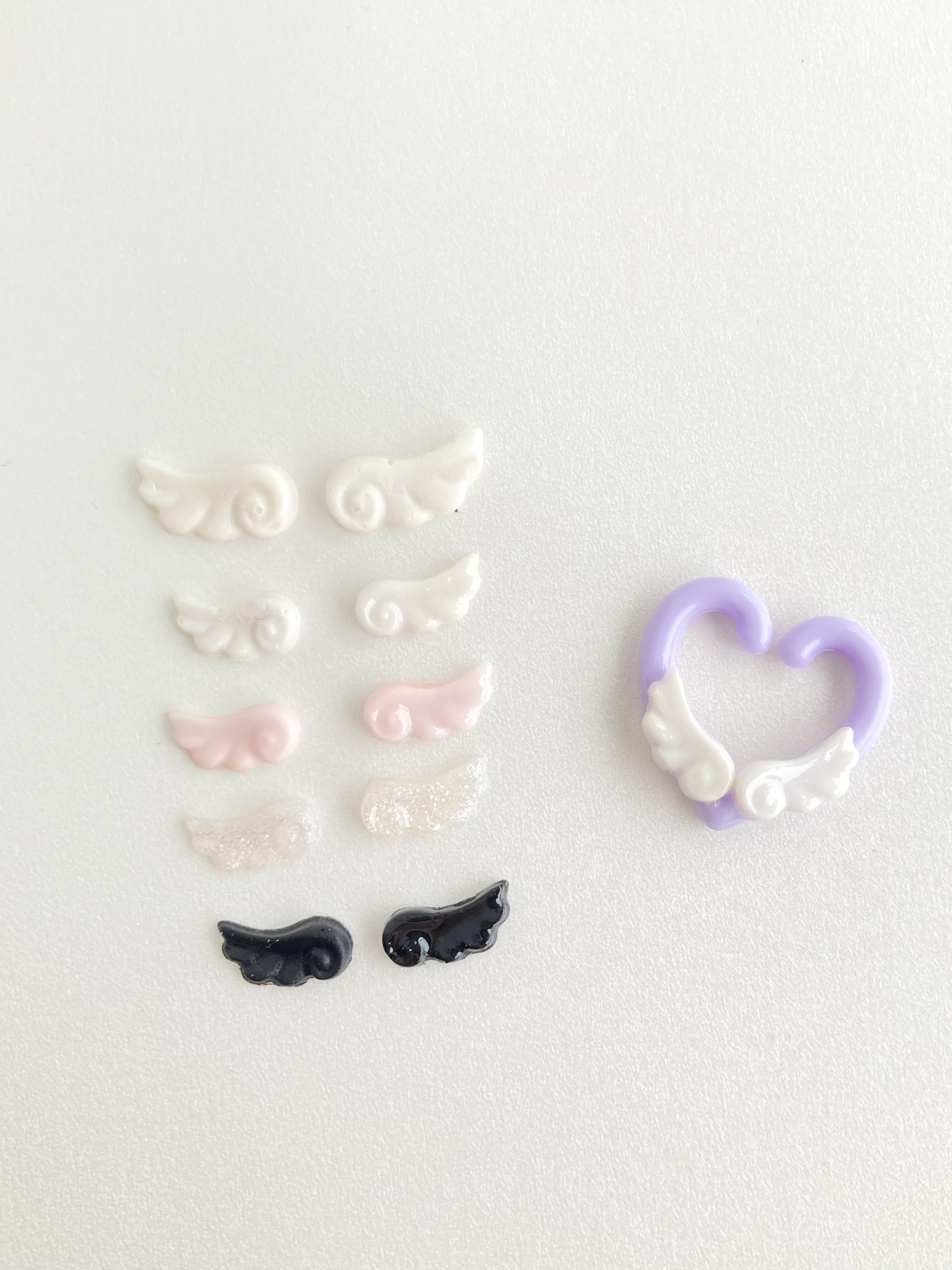 ネイルパーツ 地雷系 悪魔 羽 天使 パーツ 【公式通販】