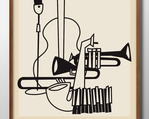 絵画 JAZZ ART ouchide-bijyutsukan_15254