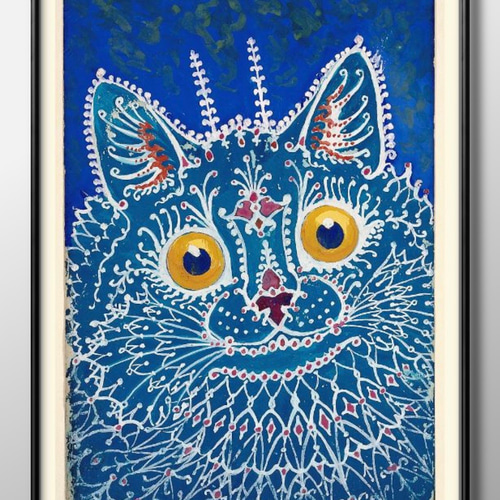 おすすめ人気ランキング2025年 7235□ポスター アート 絵画『ルイス・ウェイン 猫 ネコ』北欧 絵画