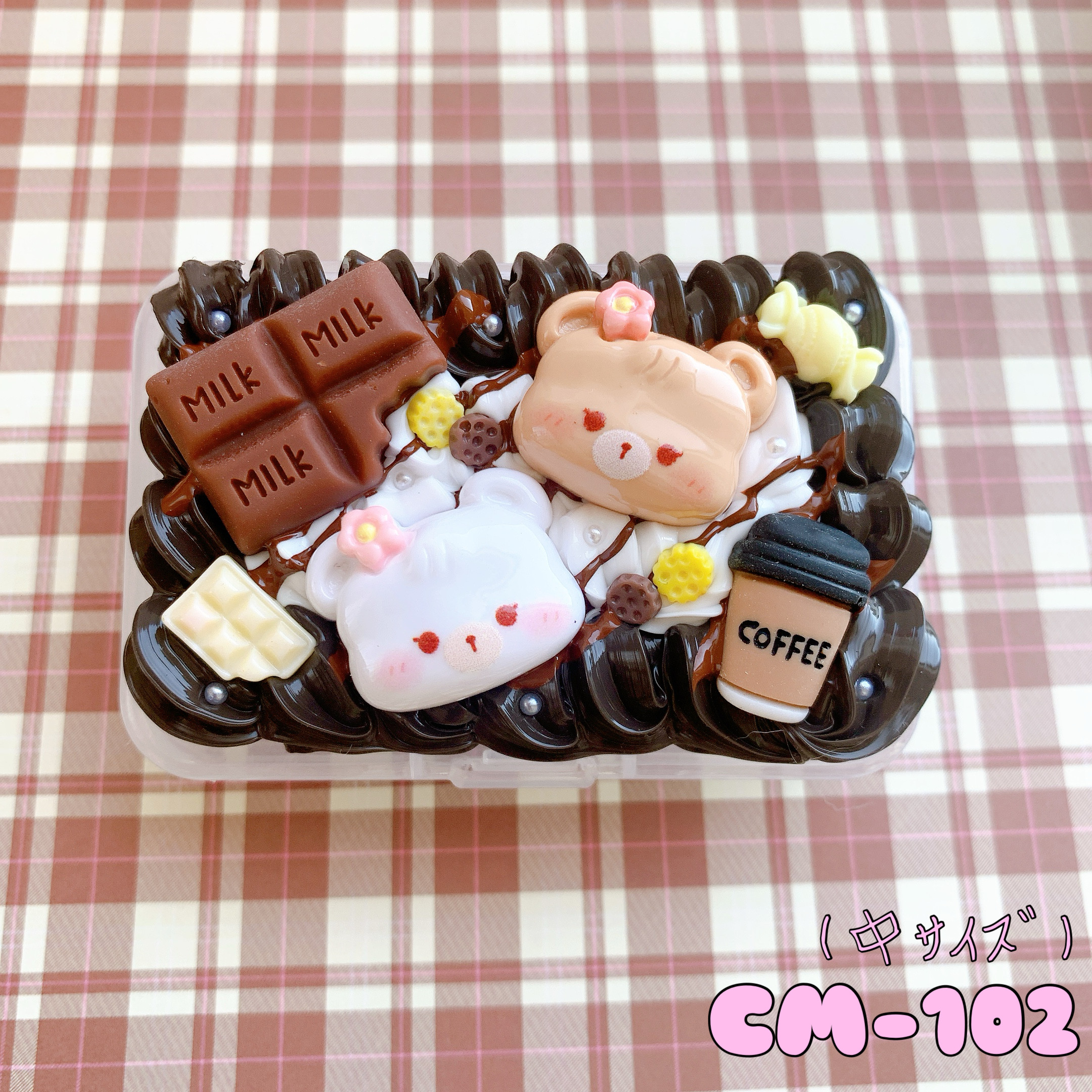 ホイップデコ 小物ケース④ いちかるめる☆ホイップデコ | 最近のお任せ制作∩^ω^∩ 大きい