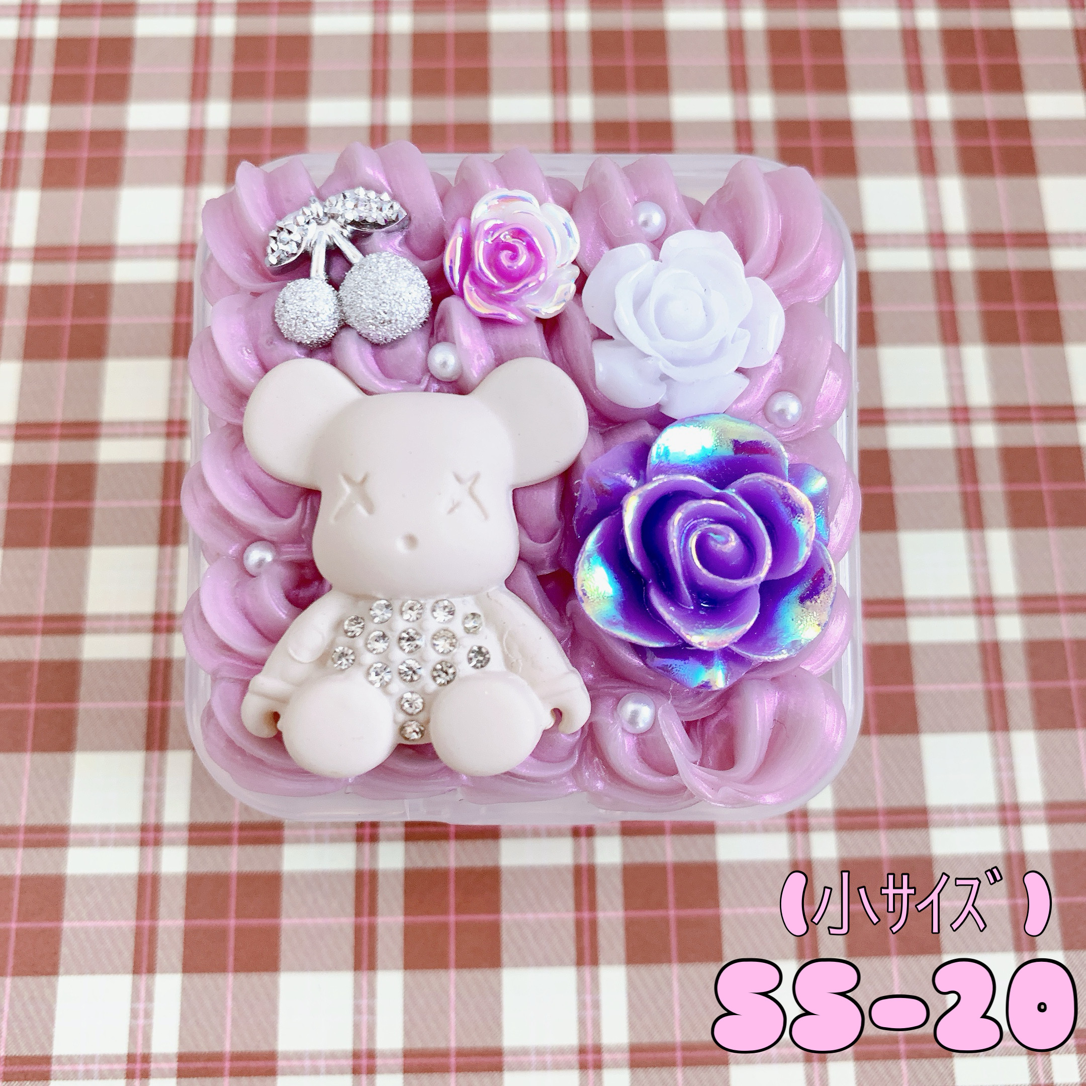 ホイップデコ 小物ケース④ 4.ホイップデコ 缶ケース 小物入れの通販 by はーとぴの。｜ラクマ