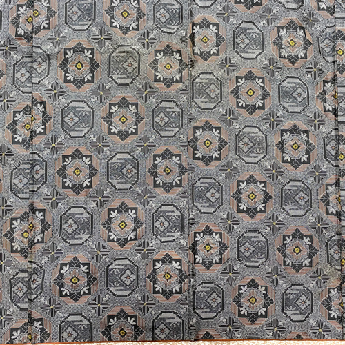 大島着物リメイクウエストゴムロングスカート送料無料フリーサイズ1点  