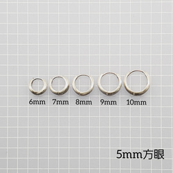 補貨！ ❅銀925吊墜耳環，適合日常佩戴，啞光色，金色和銀色，5種尺寸可選 第5張的照片