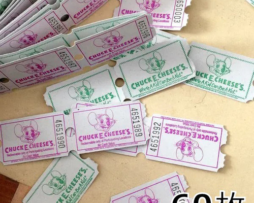 チャッキーチーズ　チケット束 チャッキーチーズ チケット束 - メルカリ
