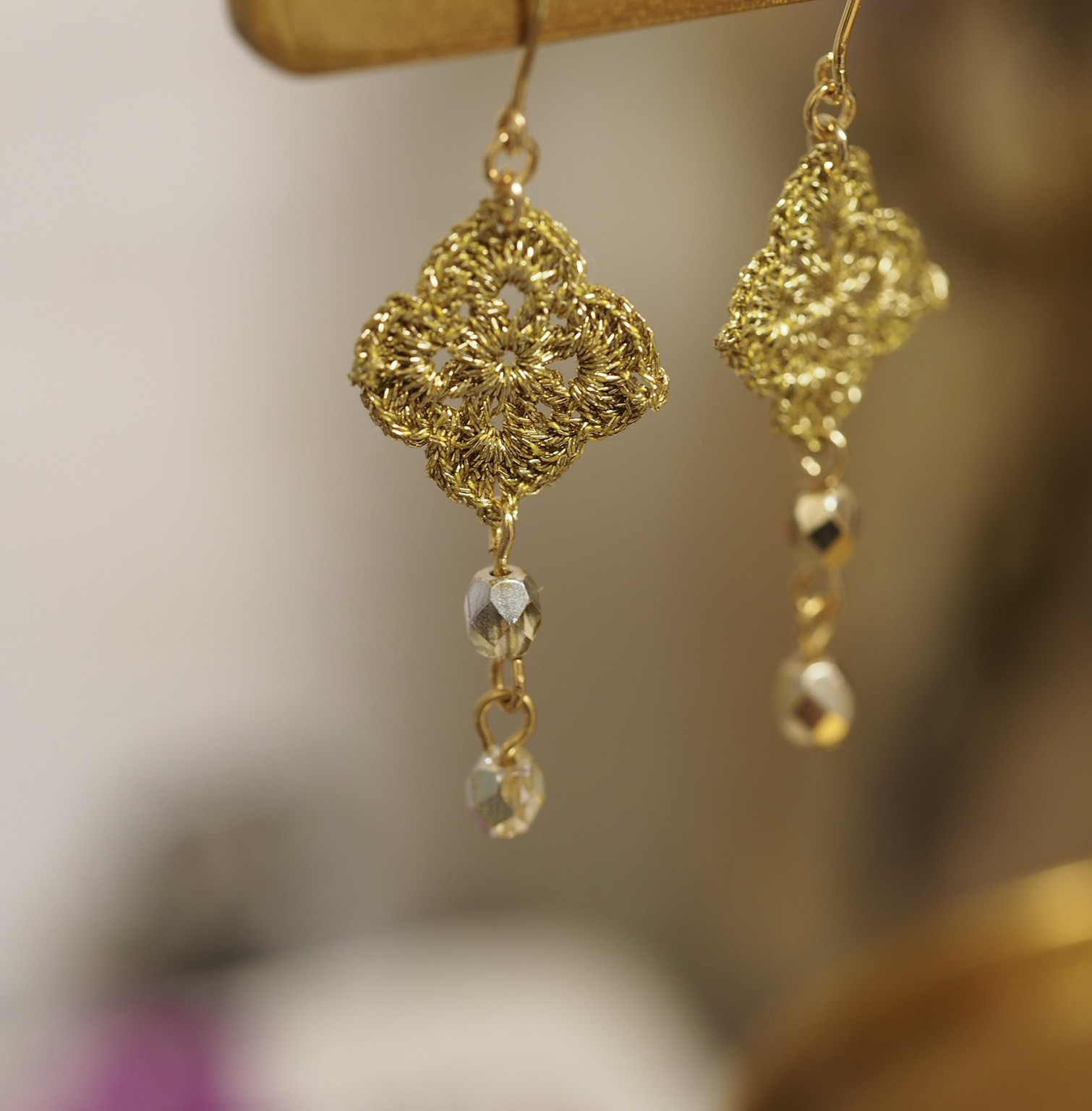 ゴールド❤️‍❤️‍ピアス