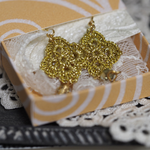 ハイジ◆一点物✧MOPヴェルメイユピアス✧ボタニカルカービング ハイジ様専用◇一点物✧MOPヴェルメイユピアス✧ボタニカル