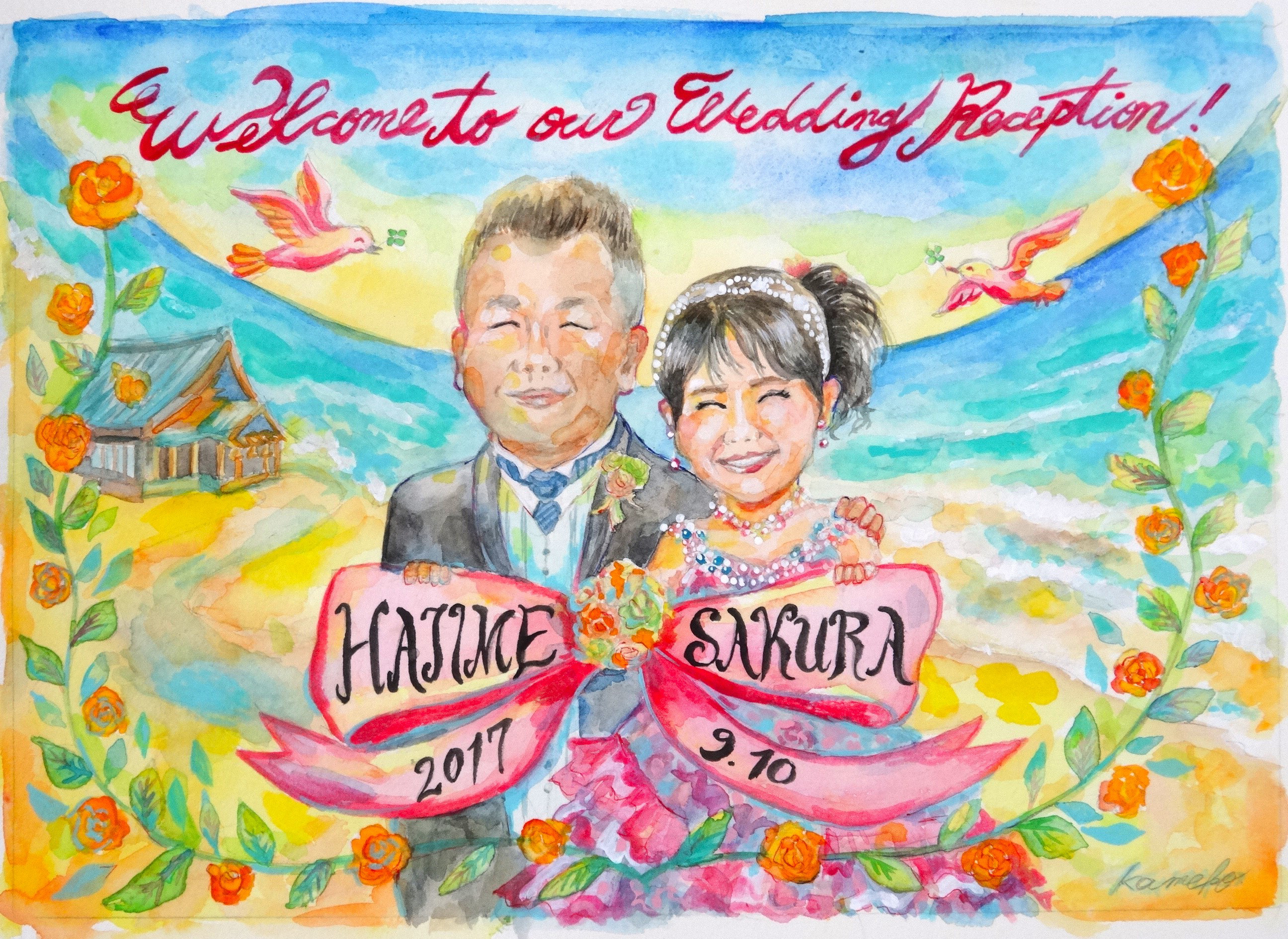 ウエディング・ウエルカムボード・結婚式