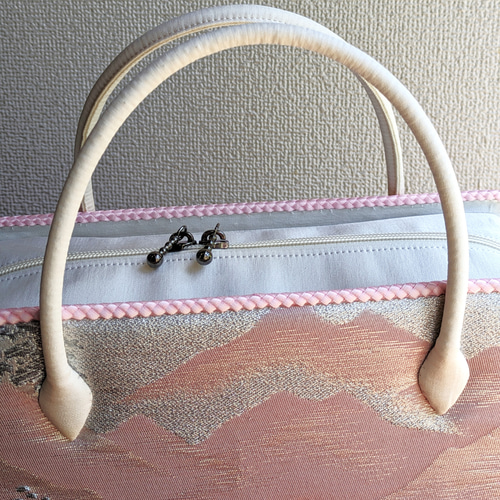 利休バッグ　こぶりです。男性もどうぞ。ハンドメイド。 利休バッグ こぶりです。男性もどうぞ。ハンドメイド。