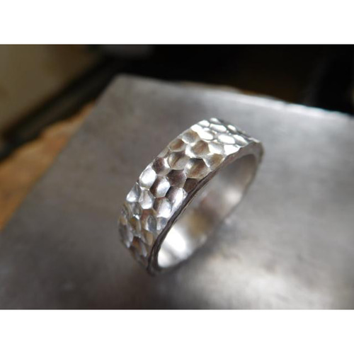 純プラチナ リング 指輪 手作り 鍛造 オーダーメイド pt1000 pt999 平 