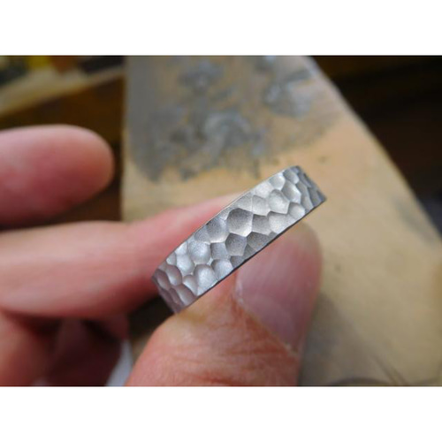 純プラチナ リング 指輪 手作り 鍛造 オーダーメイド pt1000