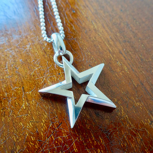 仁尾彫金『スターヘッド、バチカンあり』ハンドメイド214b