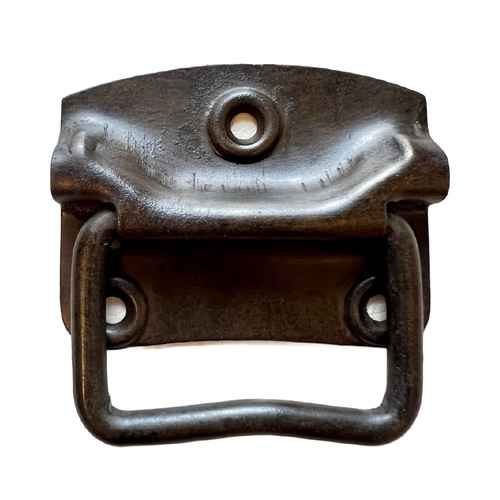 アイアンハンドル トランク取っ手 家具取手 インダストリアル 家具