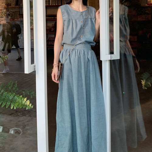 セットアップ トップス スカート 夏 レディース セットアップ