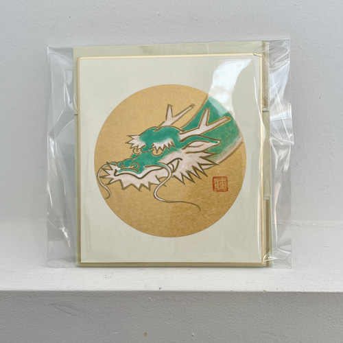 日本画ミニ色紙 辰 絵画 clani 通販 17744687｜Creema(クリーマ)