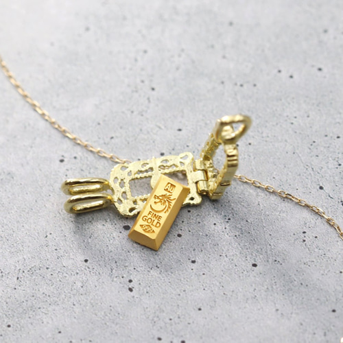 単品) K10PG『BABYGOLD専用ペンダントトップ』のみ 【BABYGOLD