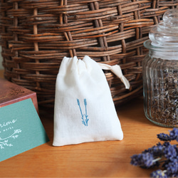 サシェ ローズ＆ラベンダー プチギフト ウェディング リネン 巾着